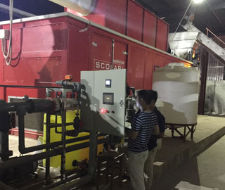 鑫金山磚廠污泥干化